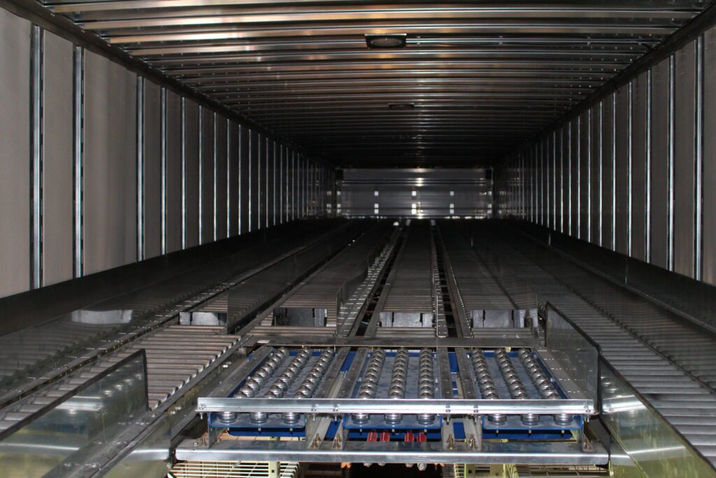 free wheeling conveyer system