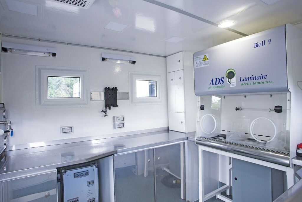 fully equipped testing facility