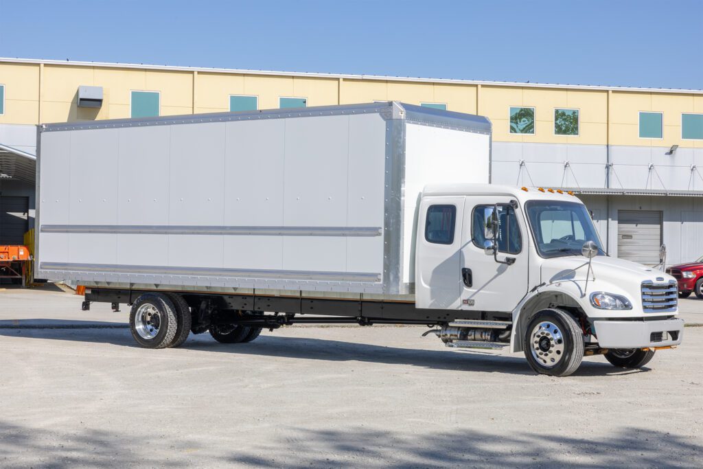 Large Kentucky Plate Body white truck
